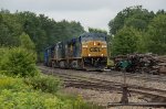 CSXT 473 Leads M426-20 at Leeds Jct. 